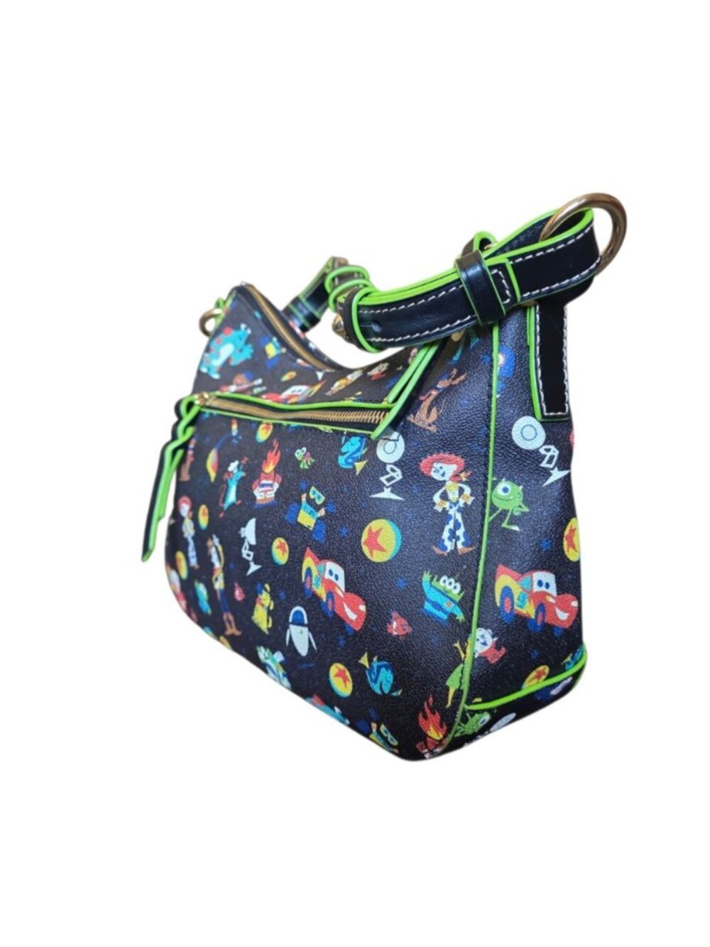 Dooney & Bourke Disney Pixar Hobo Bag Toy Story Monsters Inc Shoulder Purse - Picture 7 of 16